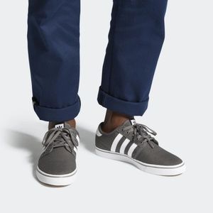 gray adidas seeley skate shoes